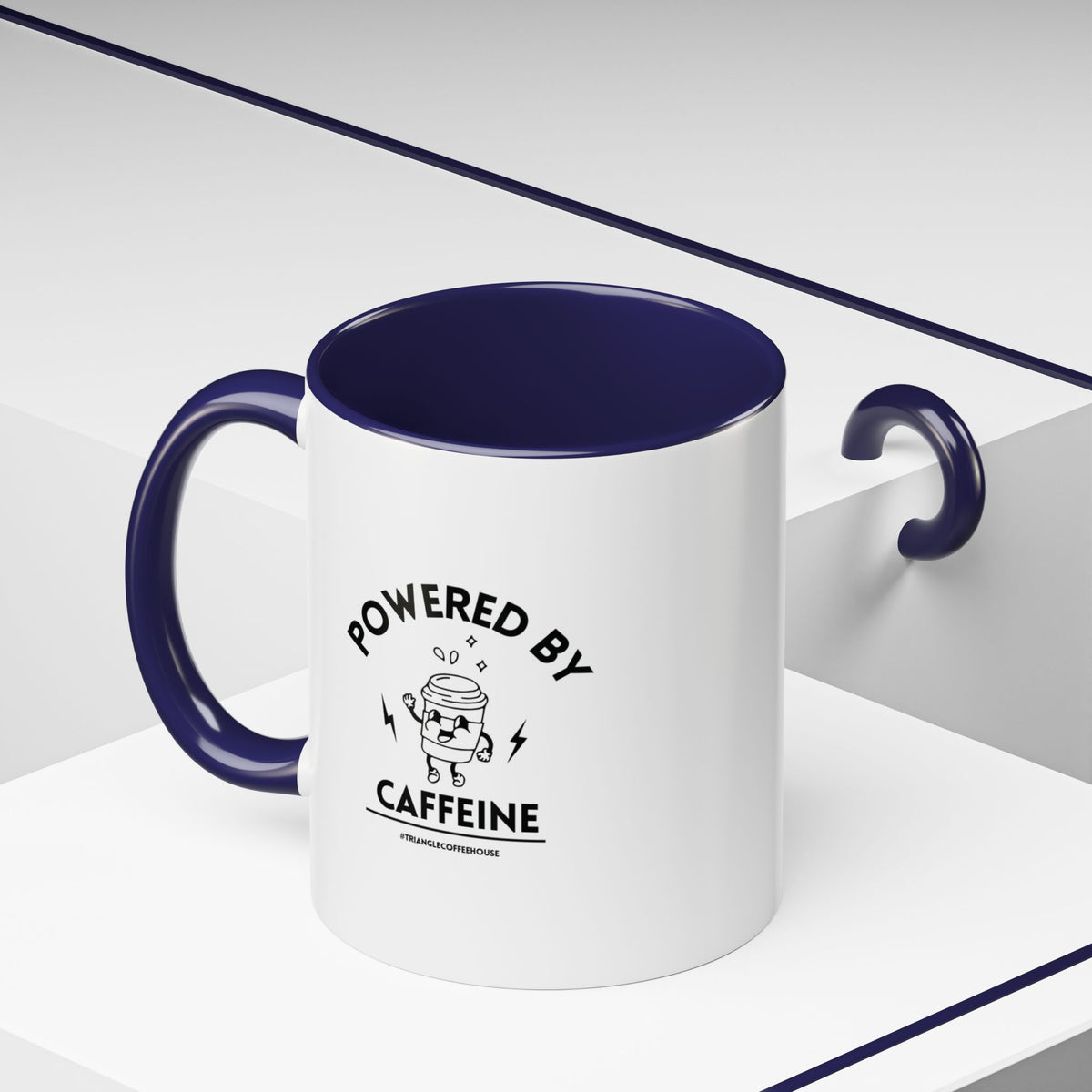 Powered by Caffeine Mug (11, 15oz)