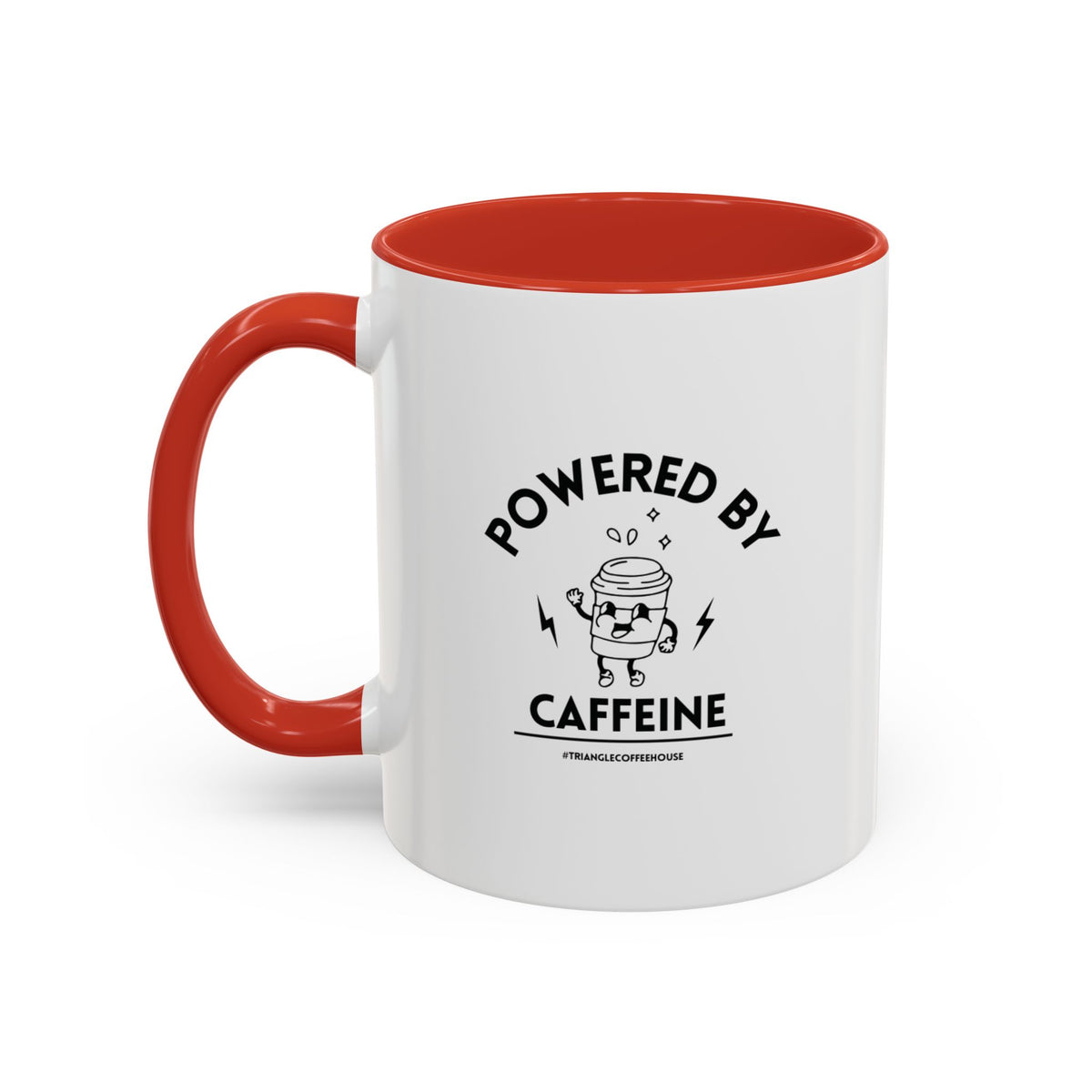 Powered by Caffeine Mug (11, 15oz)