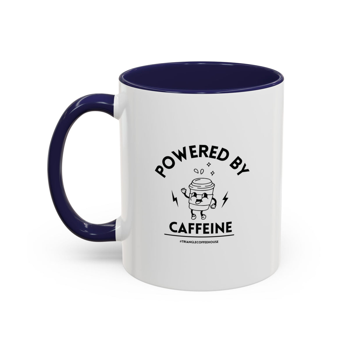 Powered by Caffeine Mug (11, 15oz)