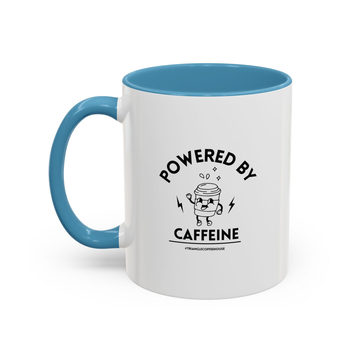 Powered by Caffeine Mug (11, 15oz)