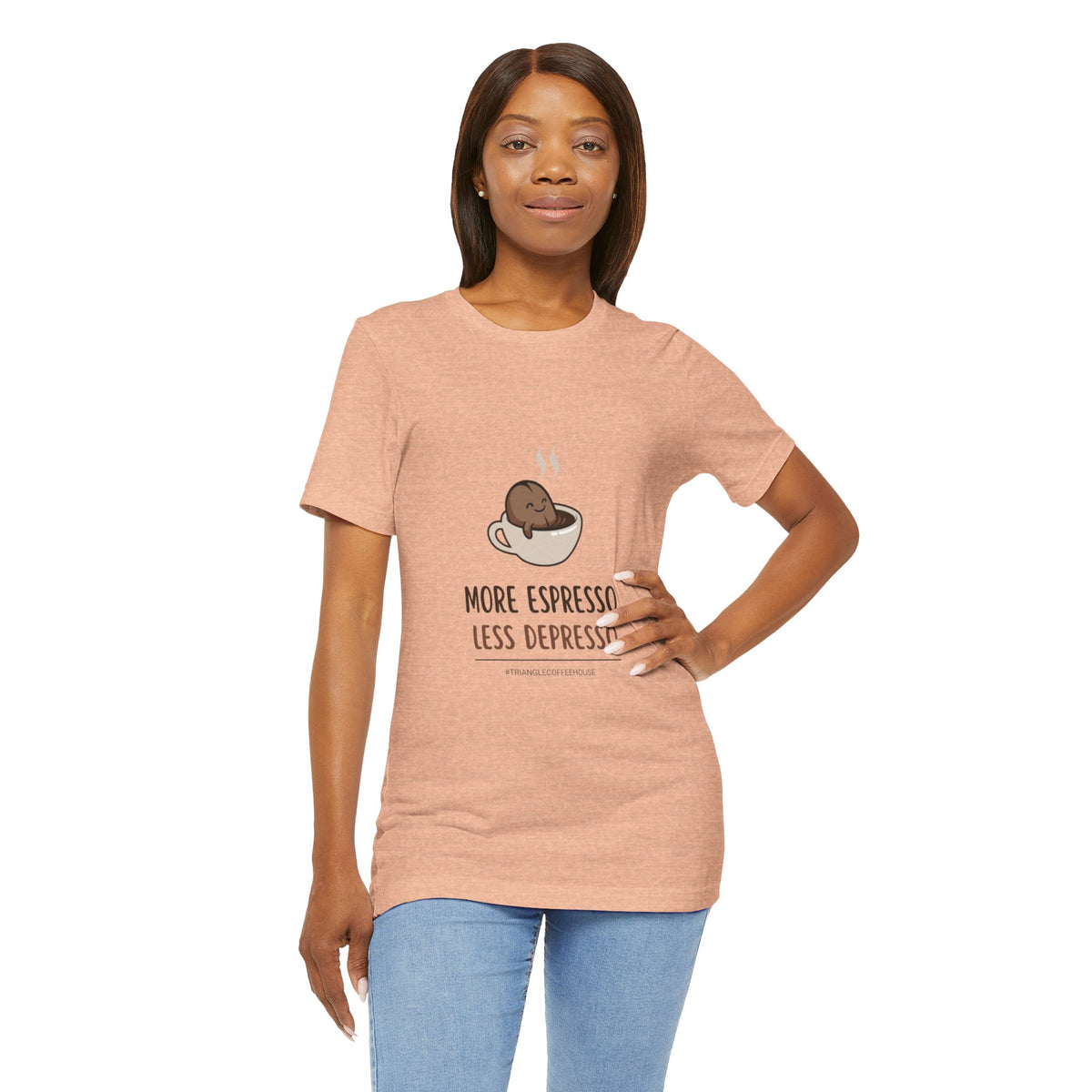 More Espresso Less Depresso - Unisex Tee