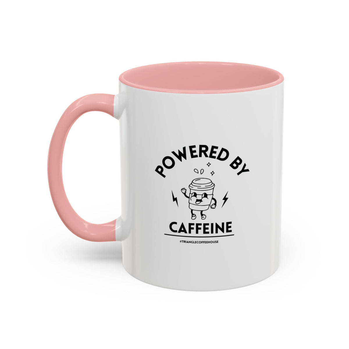 Powered by Caffeine Mug (11, 15oz)