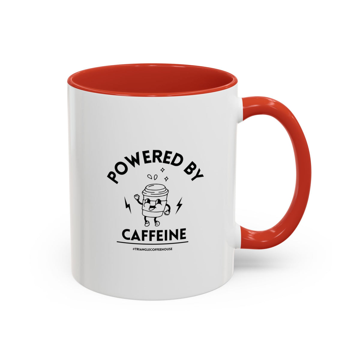 Powered by Caffeine Mug (11, 15oz)