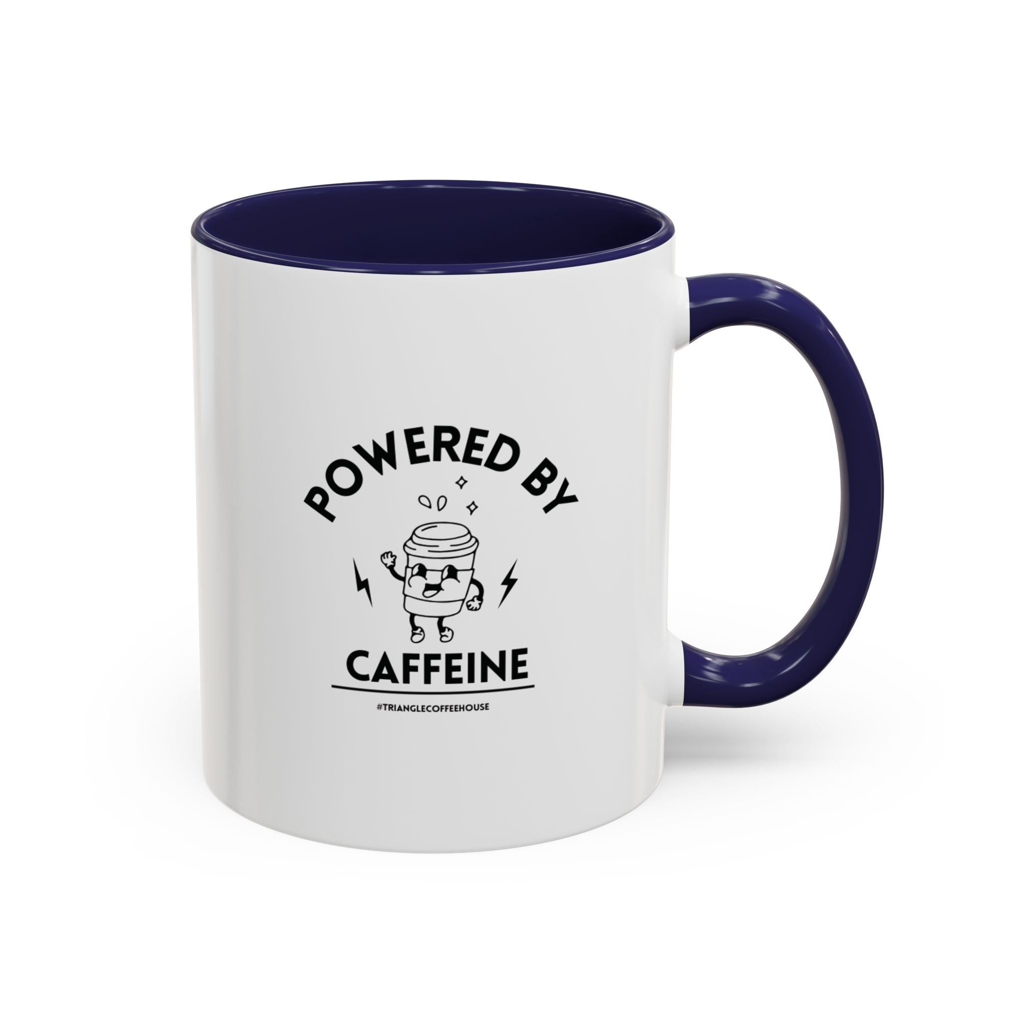 Powered by Caffeine Mug (11, 15oz)