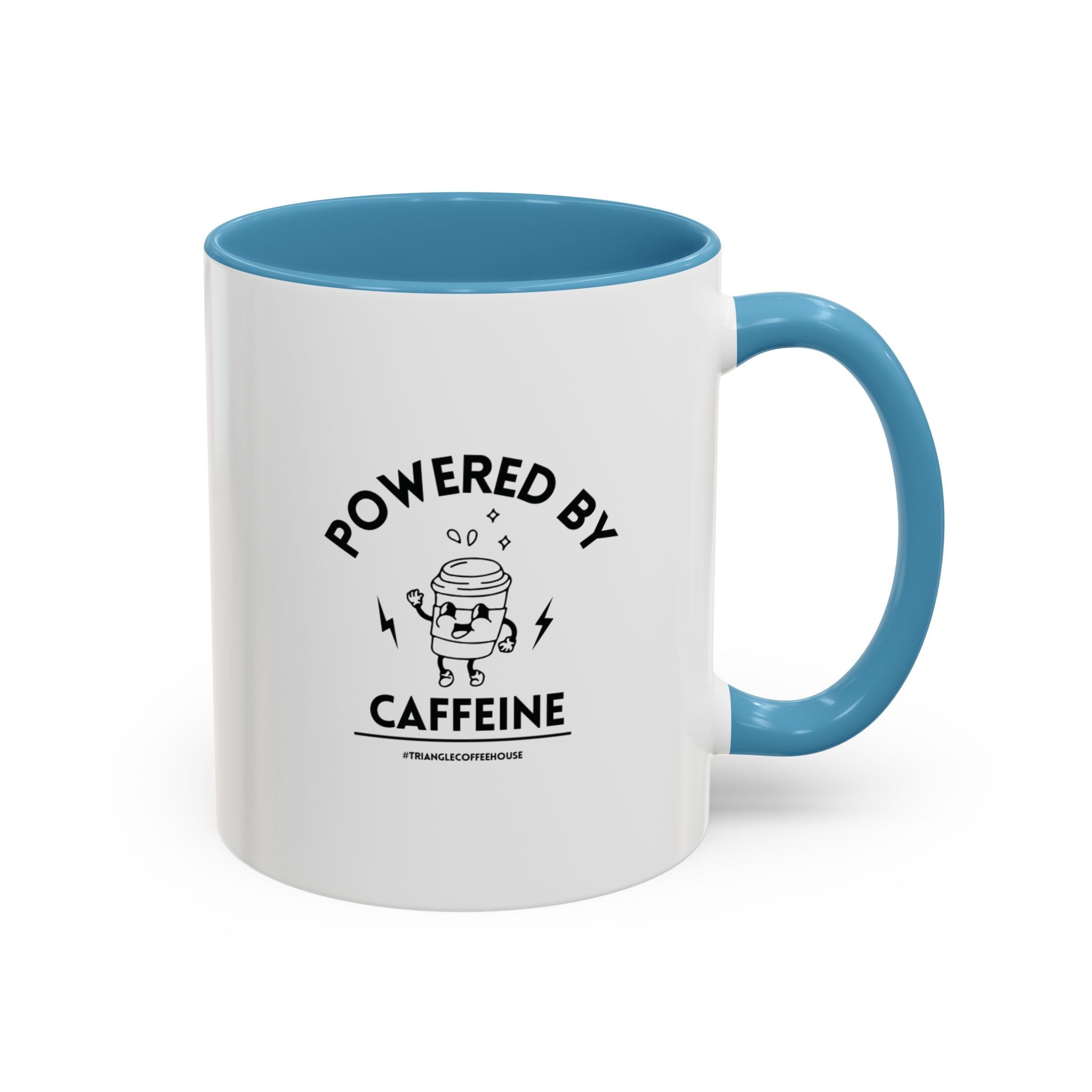 Powered by Caffeine Mug (11, 15oz)