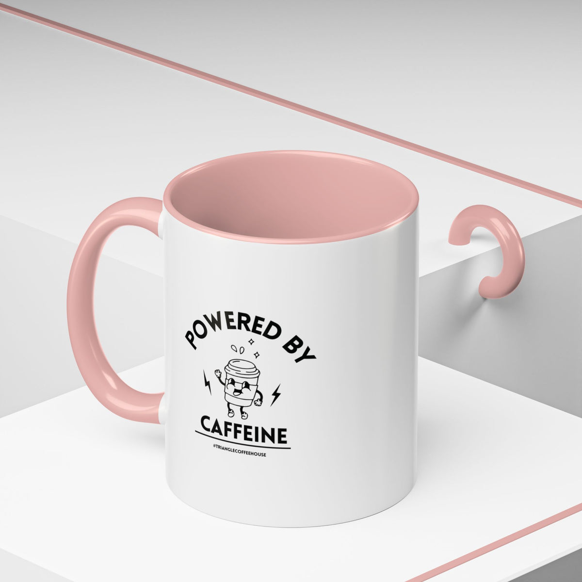 Powered by Caffeine Mug (11, 15oz)