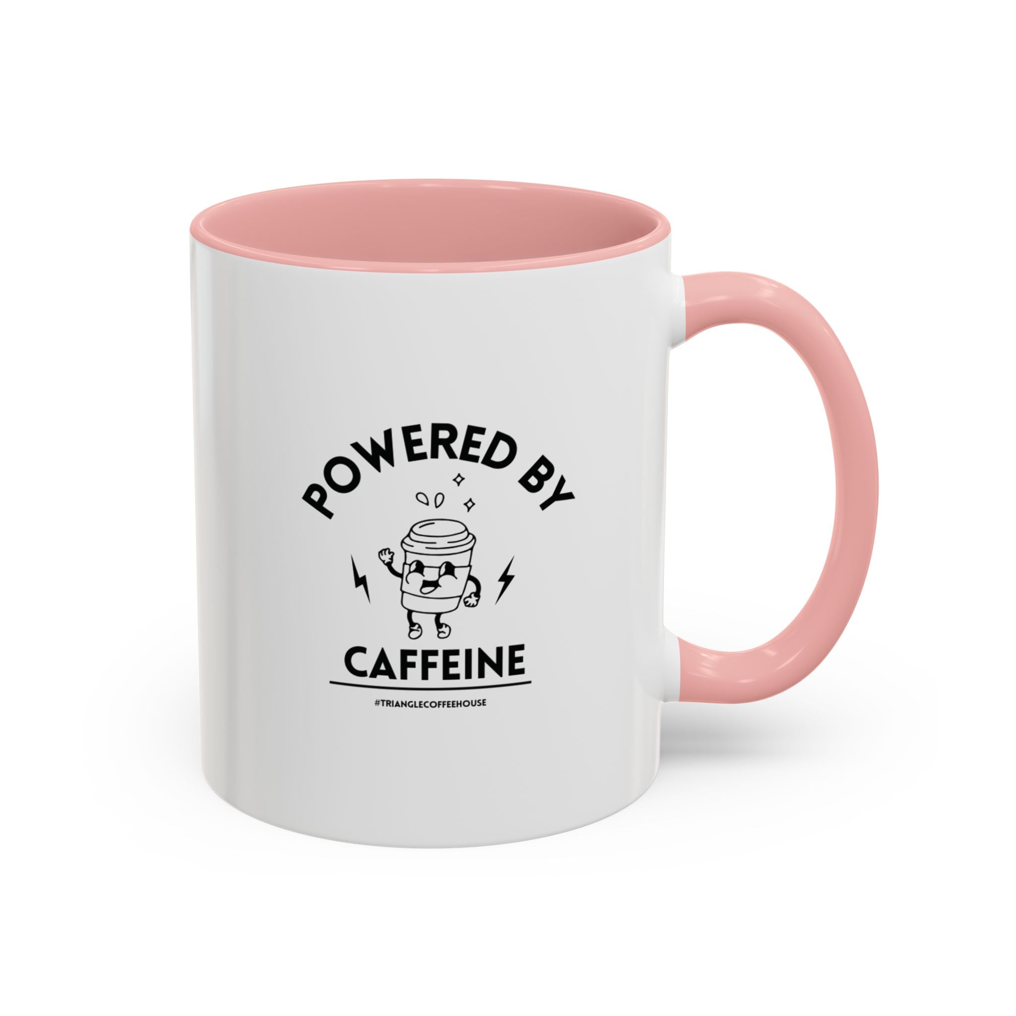 Powered by Caffeine Mug (11, 15oz)